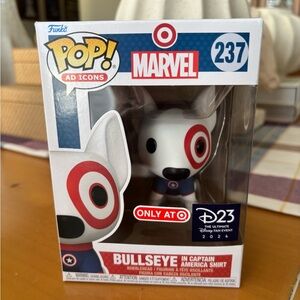 Marvel Bullseye Figure in Red and White